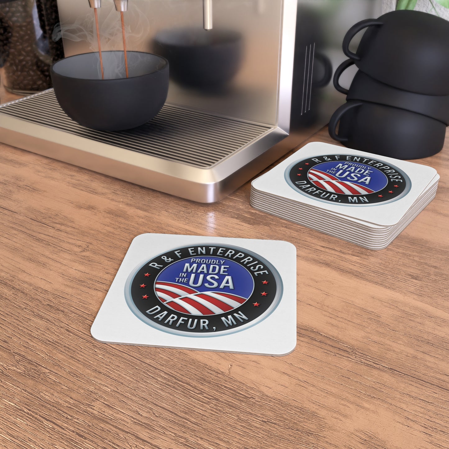 Coasters (50, 100 pcs) R & F Enterprise