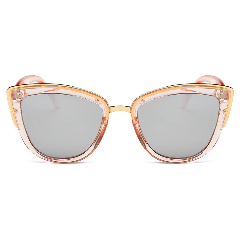 CHESTER | Women's Vintage Retro Oversized Cat Eye Sunglasses