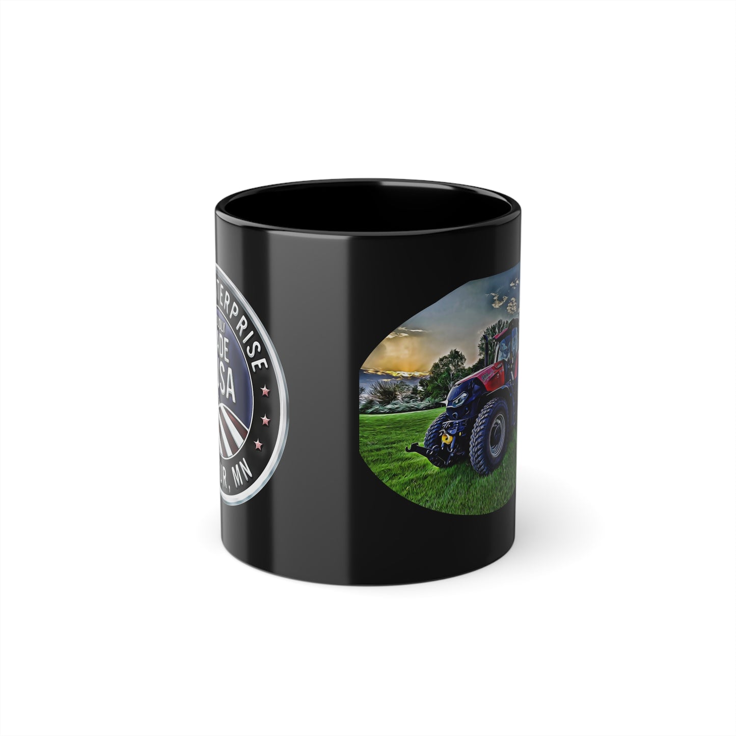 R & F -Black Coffee Cup, 11oz sod seeding