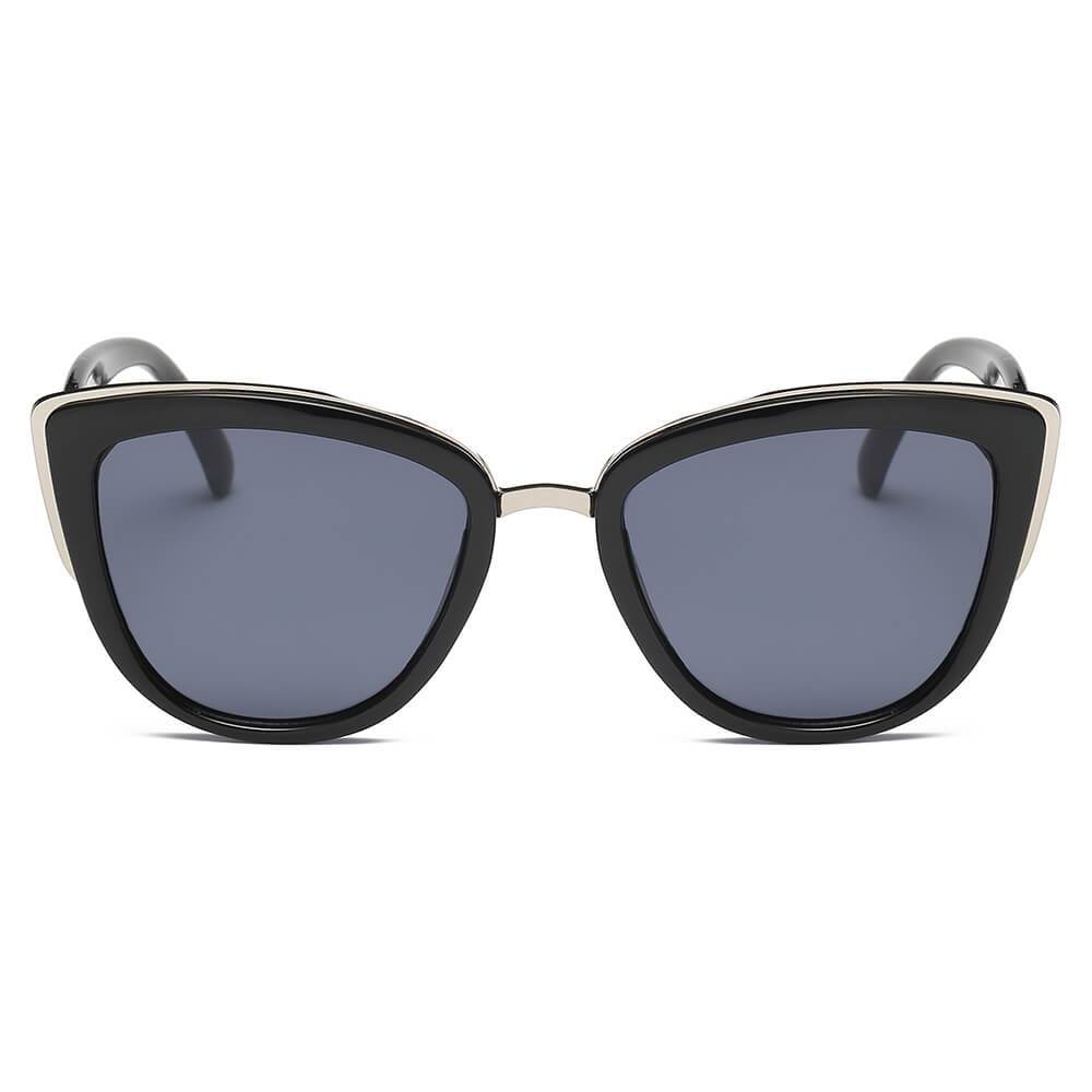 CHESTER | Women's Vintage Retro Oversized Cat Eye Sunglasses