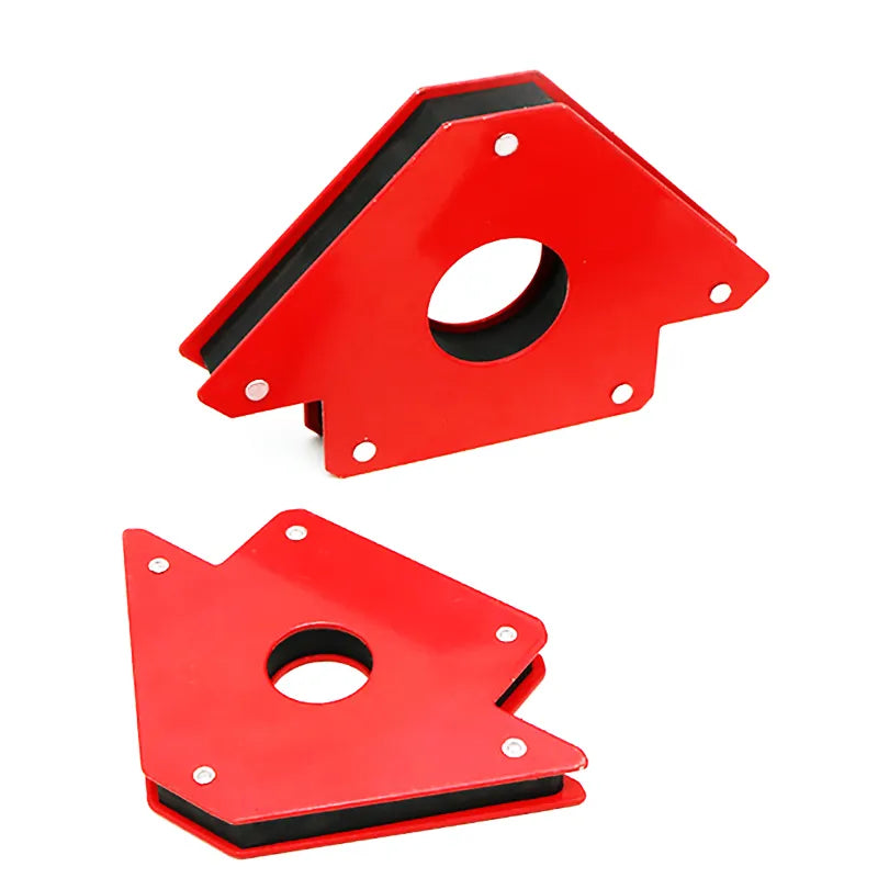 2PCS Magnetic Welding Holder Arrow Shape for Multiple Angles Holds Up to 25Lb