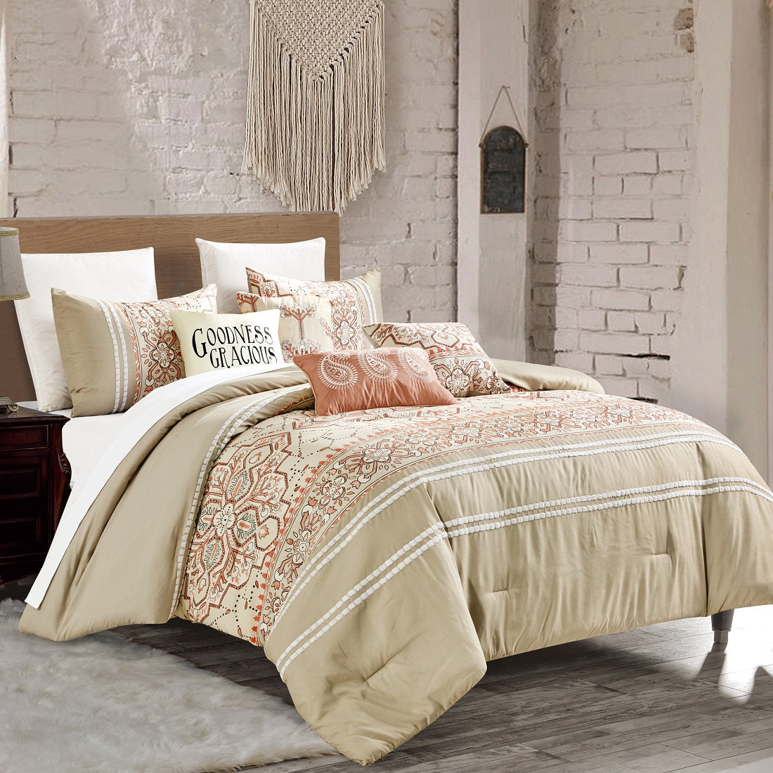 7PC COMFORTER SET