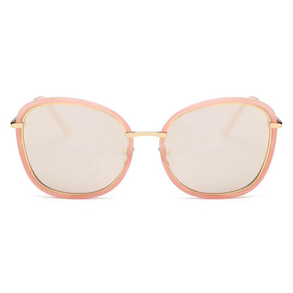 BROOKVILLE | Women Round Cat Eye Oversize Sunglasses