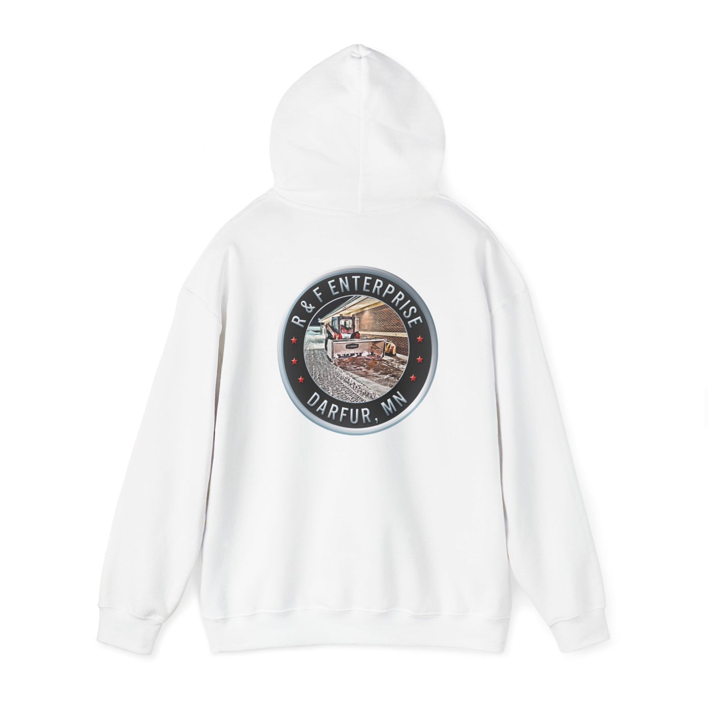 R & F - Plowing Unisex Heavy Blend™ Hooded Sweatshirt