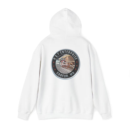 R & F - Plowing Unisex Heavy Blend™ Hooded Sweatshirt