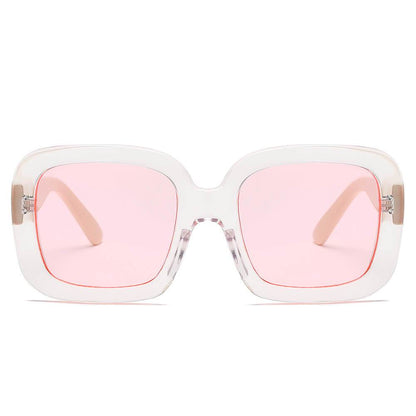 CLEMSON | Women Retro Trendy Vintage Bold Square Oversize Sunglasses