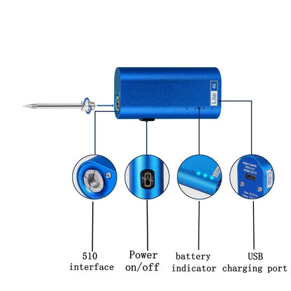 5V  Electric Soldering Iron Wireless Charging Soldering Iron Portable