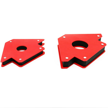 2PCS Magnetic Welding Holder Arrow Shape for Multiple Angles Holds Up to 25Lb