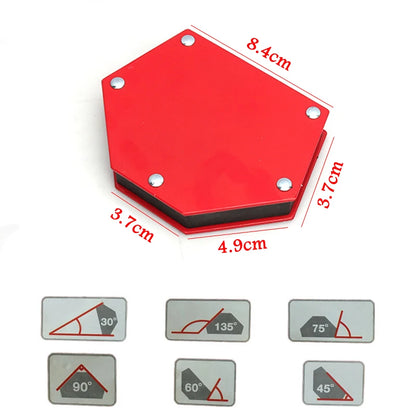 2PCS 25LB Magnetic Welding Holder Arrow Shape for Multiple Angles