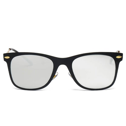 DUGALD | Classic Horn Rimmed Rectangle Fashion Sunglasses